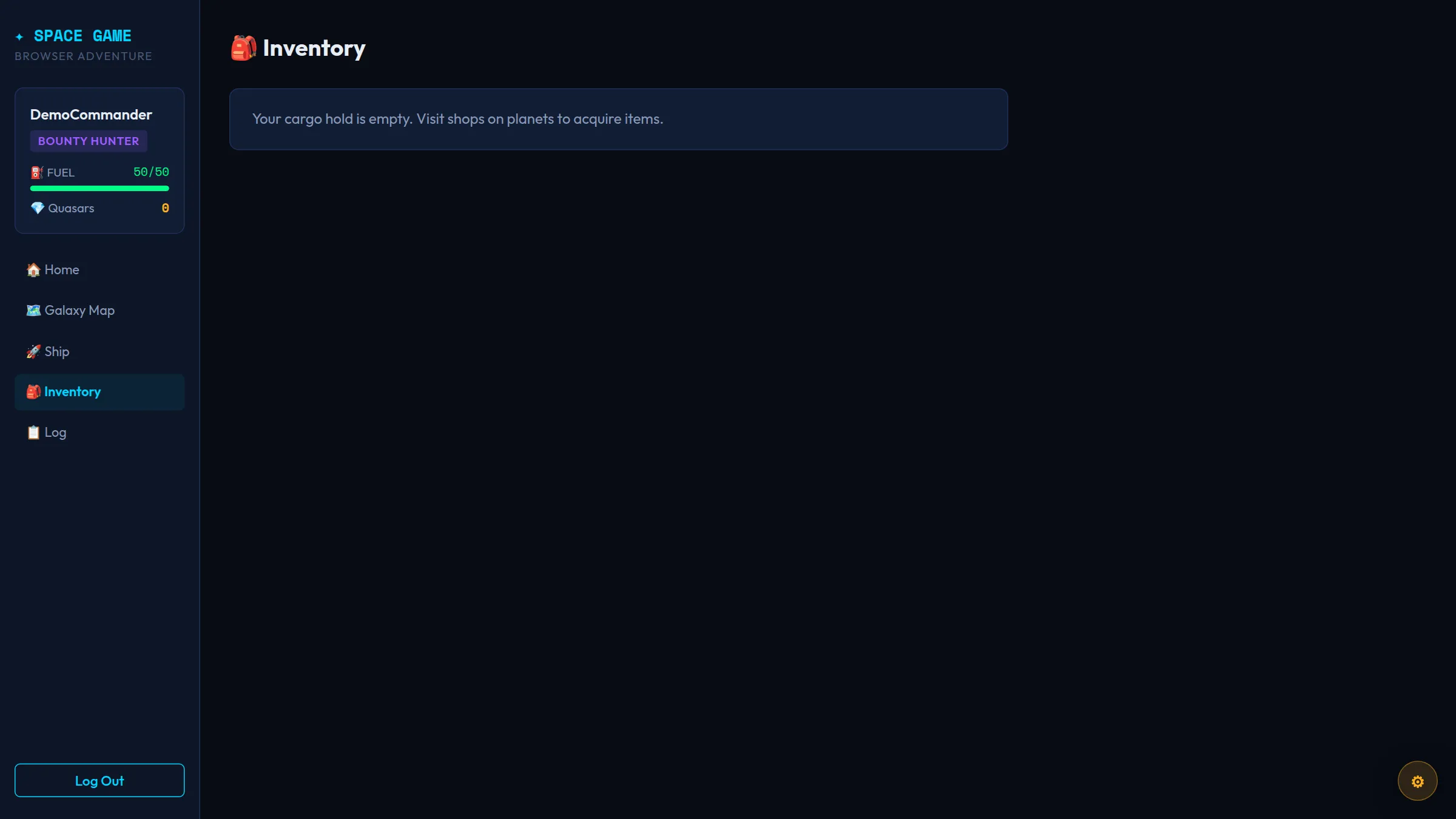 Inventory view